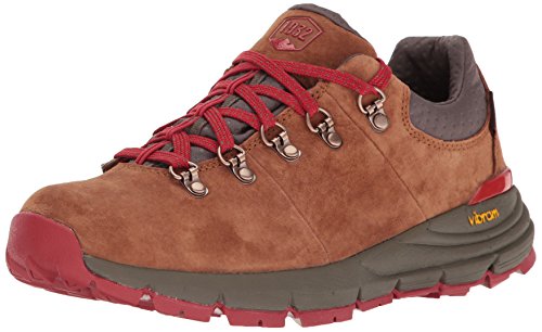 Danner Women's Mountain 600 Low 3" Hiking Boot, Brown/Red-Full Grain, 7.5 M US