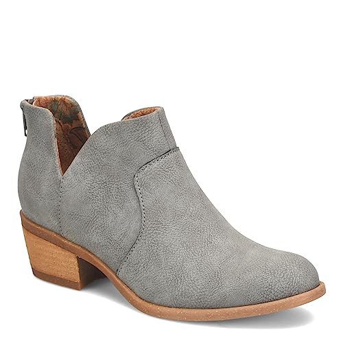 B.O.C. Womens' Lucy Faux Leather Zip up Ankle Boots