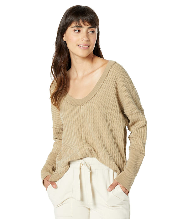 Free People New Magic Thermal Golden Olive XS (Womens 0-2)