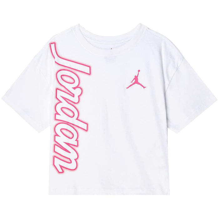 Jordan Girls Sign Off (Little Kids/Big Kids) White XL (16 Big Kid)
