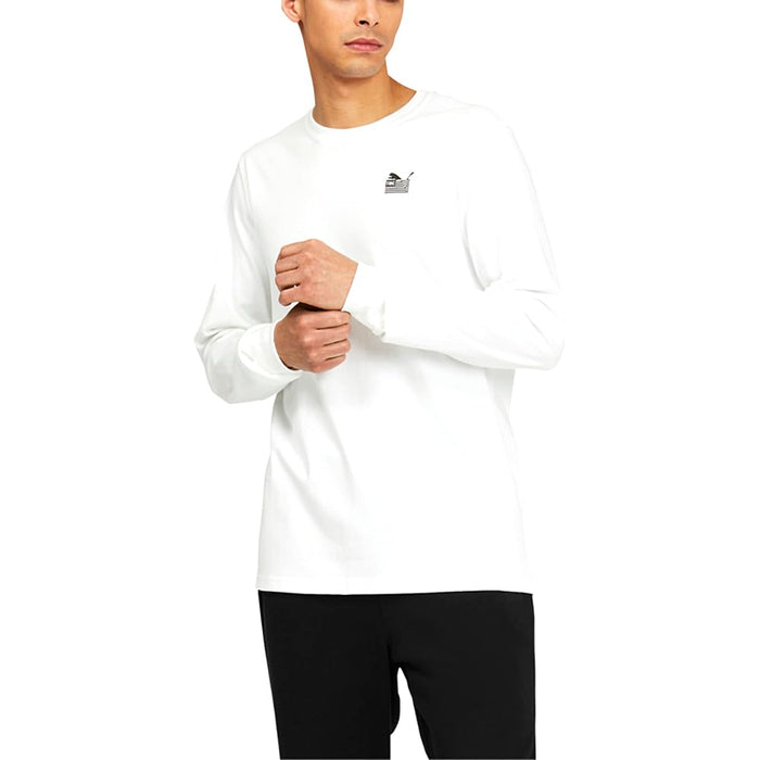 PUMA Every Day Hussle Long Sleeve Tee Puma White SM