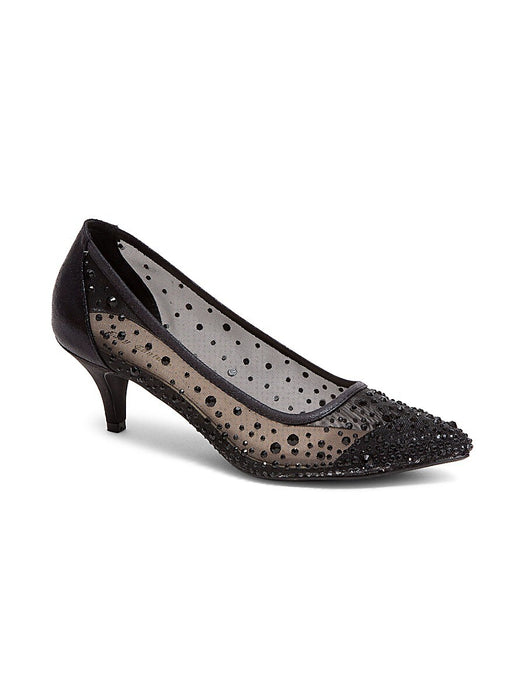 Lady Couture Women's Silk Embellished Pumps