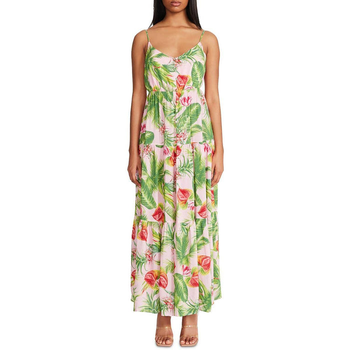 BB Dakota Frond Memories Dress Coral Pink XS (US 0-2)