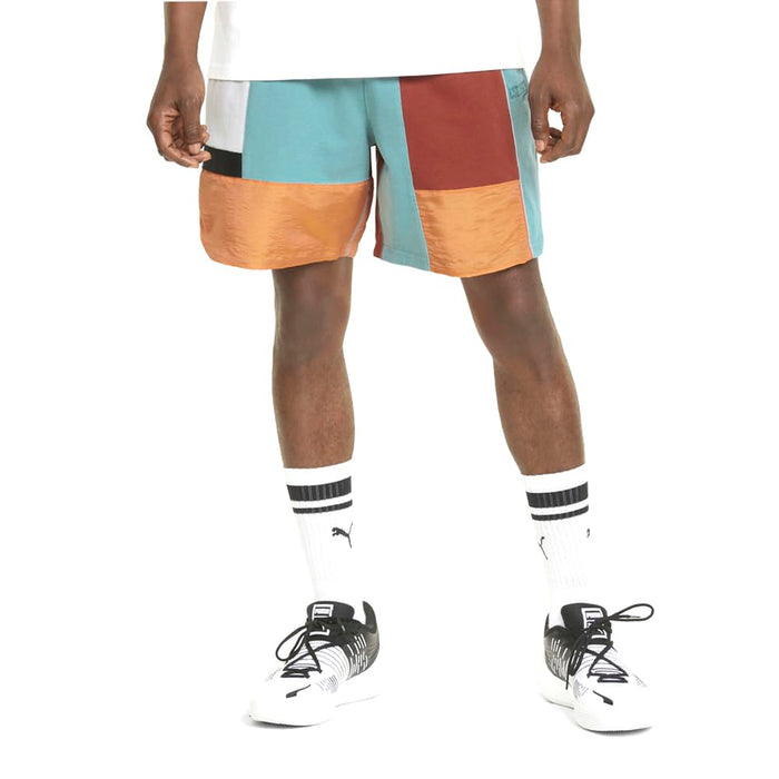 PUMA Signature Shorts Mineral Blue LG