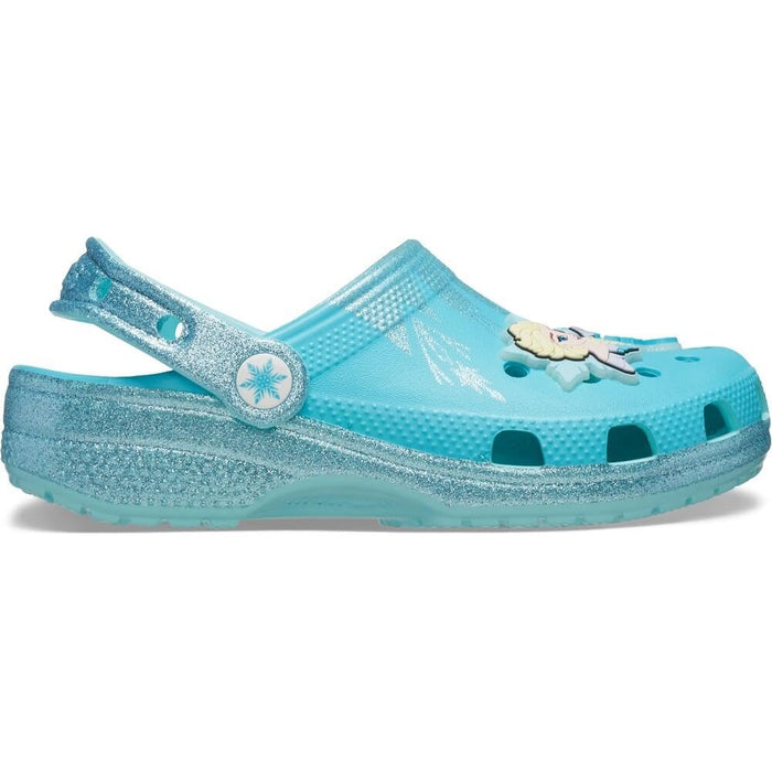Crocs Unisex Kids Frozen Elsa Classic Clog TClog, Multi, 3 US