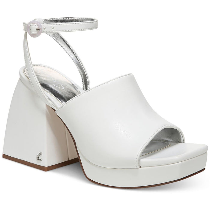 Circus NY by Sam Edelman Women's Miranda Platform Sandals, White, 9.5