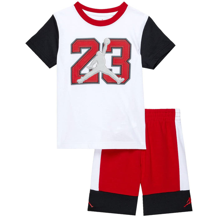 Jordan Boys Box Out Shorts Set Gym Red Little Kid 4