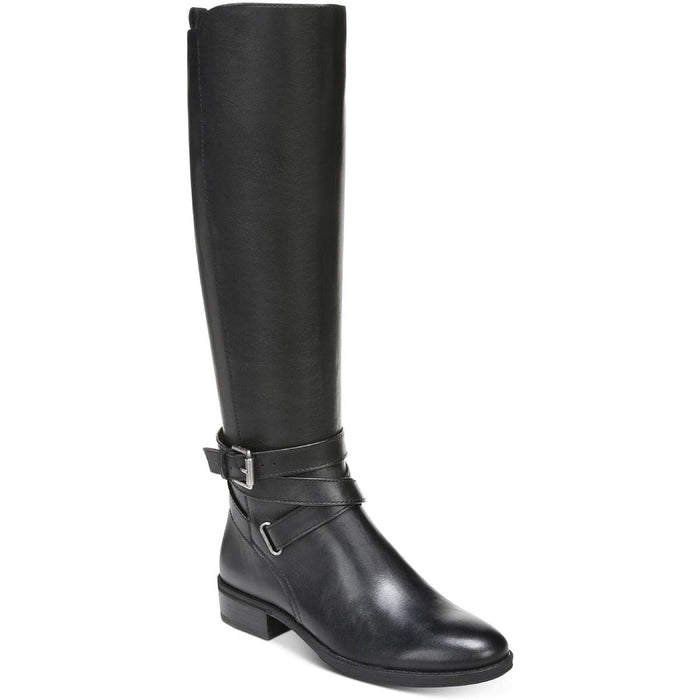 Sam Edelman Women's Pansy Leather Round Toe Knee-high Boots