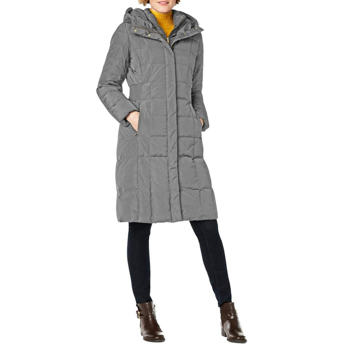 Cole Haan Women's Parka Outwear Jackets, Carbon, XX-Small