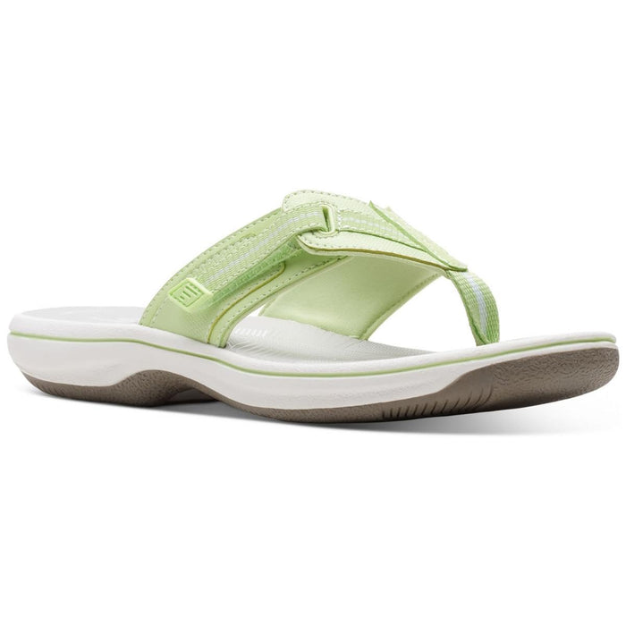 Clarks Women's Brinkley Flip Flops, Green, 9