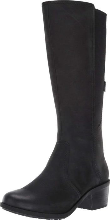 Teva Women's Anaya Chelsea Tall Waterproof Comfortable Durable Leather Knee-High Boots