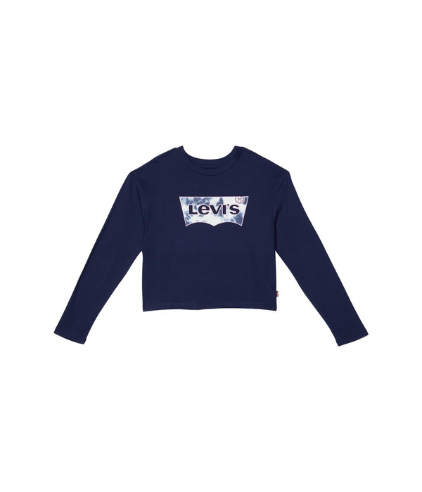 Levis Kids Girls Graphic Tee Peacoat LG Big Kid