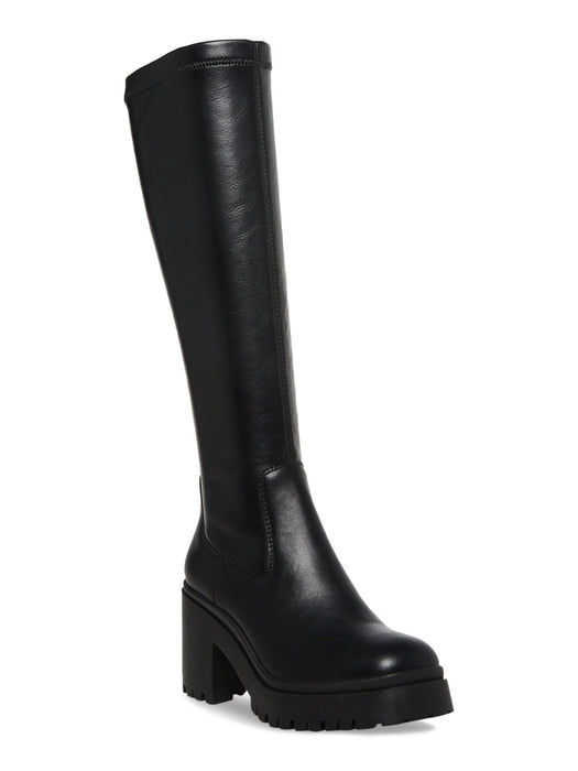 Aqua College Women's Ria Knee-High Boots, Black, 6.5