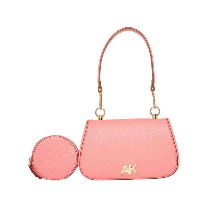 Anne Klein Womens Convertible Flap Shoulder Bag One Size