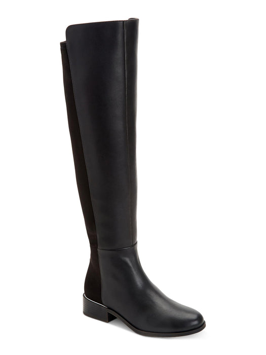 Alfani Womens Ludlowe Zipper Pull On Over-The-Knee Boots