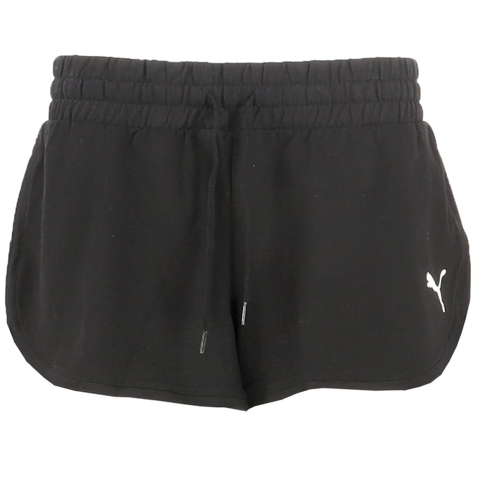 PUMA Radiant 3"" Terry Shorts Cotton Black 1 LG 3