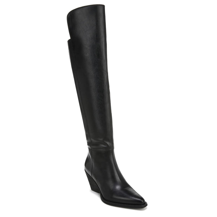 ZODIAC Womens Ronson Tall Boot Black Faux Leather 8 M