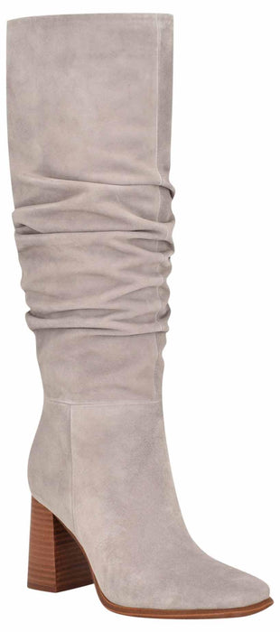 Nine West Domaey, Knee High Boot Womens, Grey 030, 5 US