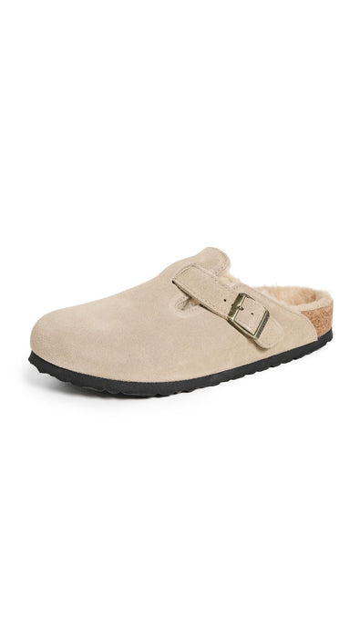 Birkenstock Unisex Boston Shearling Clogs