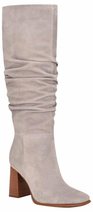 Nine West Domaey, Knee High Boot Womens, Grey 030, 5 US