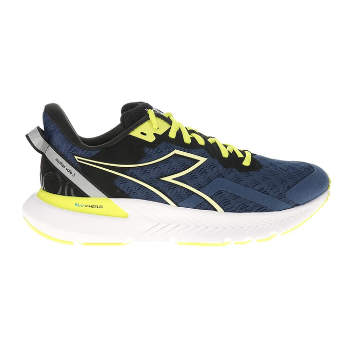 Diadora Mens Mythos Blushield Volo 3 Running Sneakers Shoes