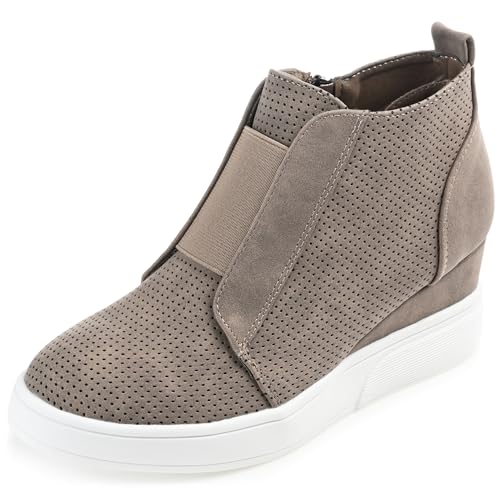 Journee Womens' Clara Sneaker Wedge