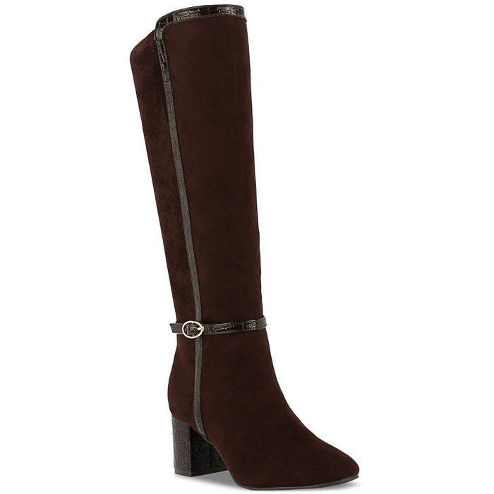 Karen Scott Women's Isalee Buckled Zip Dress Boots