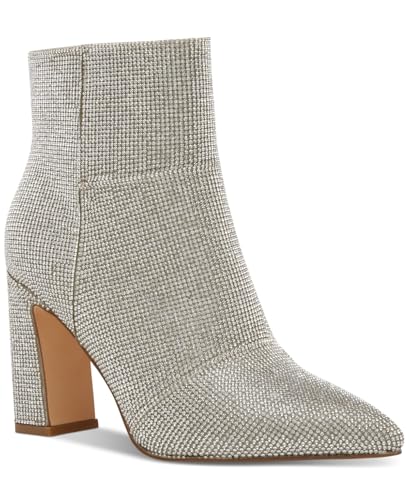 Madden Girl Womens Bonnie Pointed-Toe Block-Heel Boots