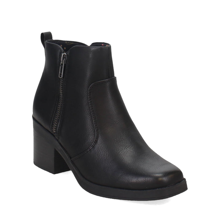 B.O.C. Womens' Lexy Faux Leather Square Toe Booties