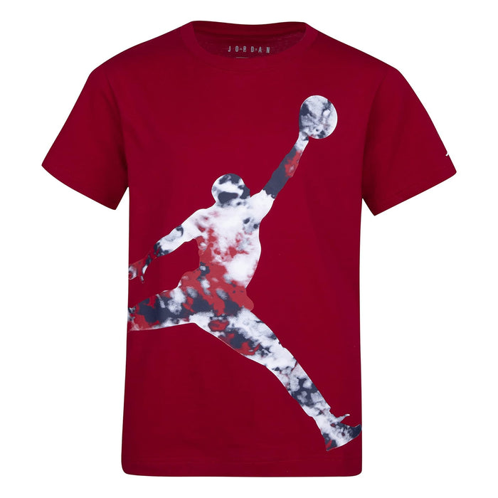 Jordan Kids Boys Ice Dye Jumpman Tee Gym Red 6 Little Kid