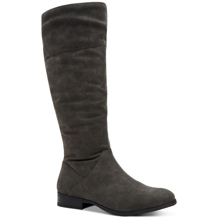 Style & Co. Womens' Kelimae Faux Leather Tall Riding Boots