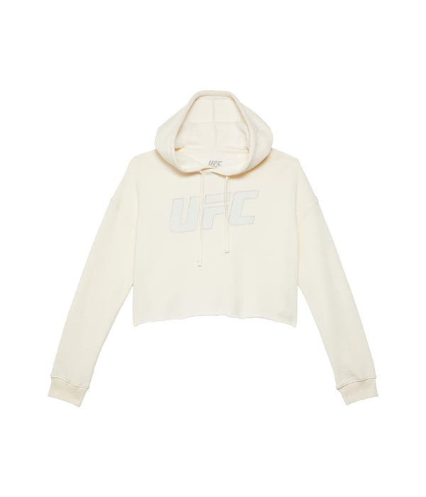 UFC Crop Hoodie Bone MD