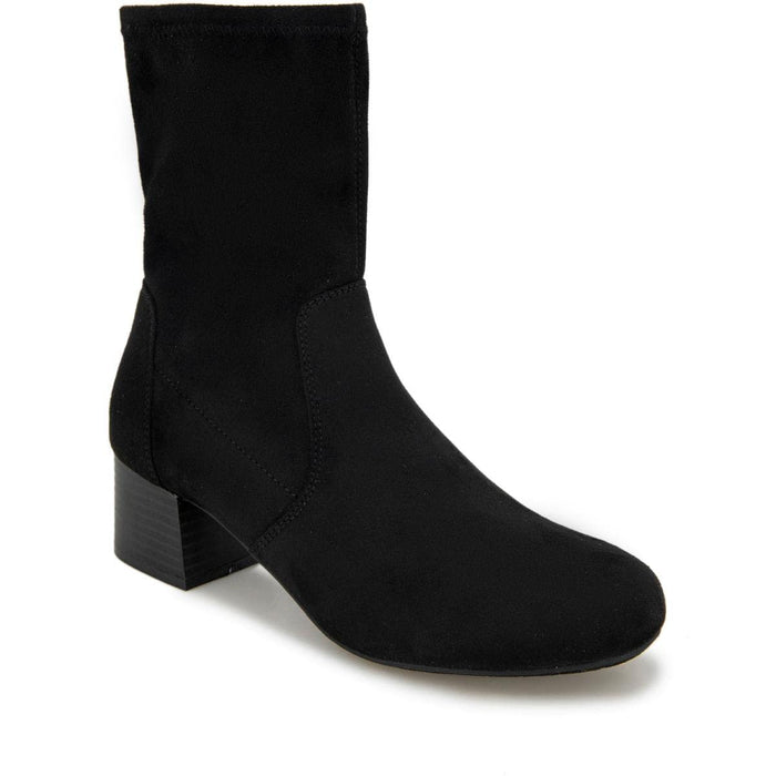 Kenneth Cole REACTION Women's Road Stretch Ankle Boot, Black, 5