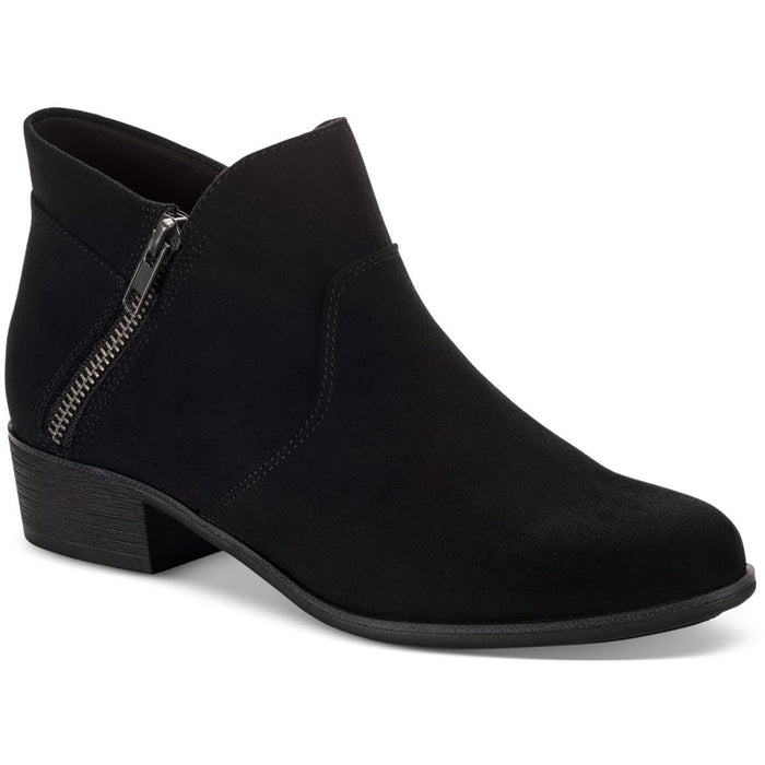 Sun + Stone Women's Adelinee Double Zip Ankle Booties