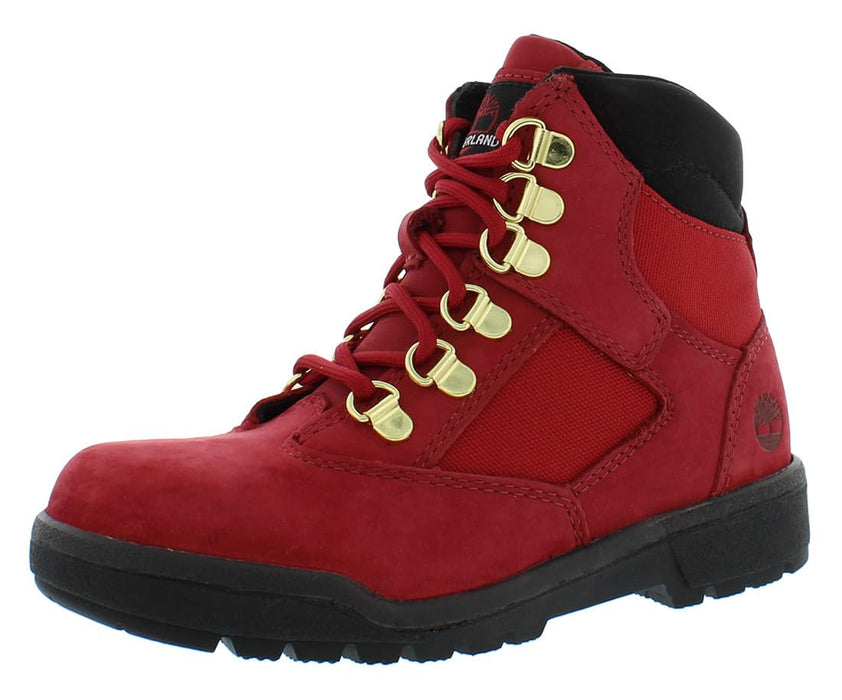 Timberland 6" Fabric/Leather Kids' Field Boots