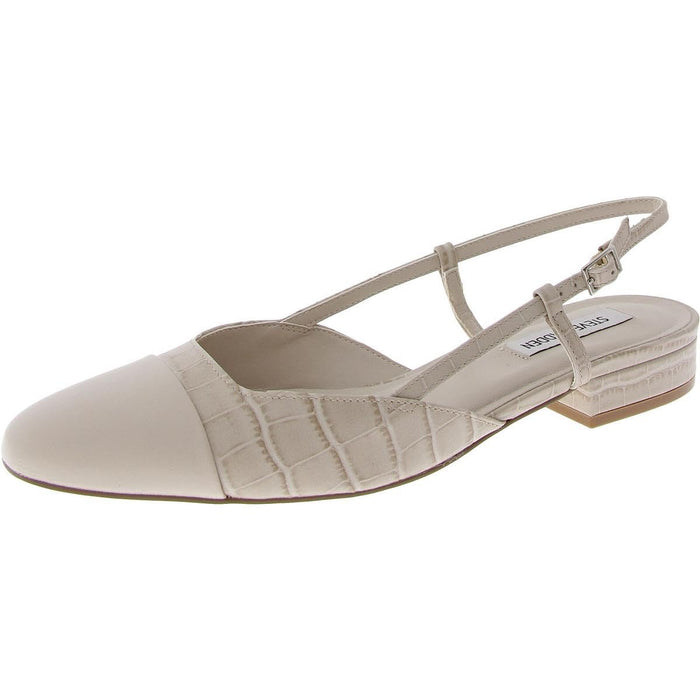 Steve Madden Women's Belinda Cap Toe Slingback Flats