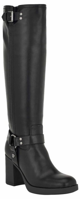 Nine West Women's Caba Knee High Boots, Black 001, 8