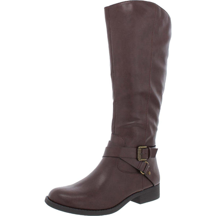 Style & Co. Women's Marilee Mid Calf Boots, Brown, 5