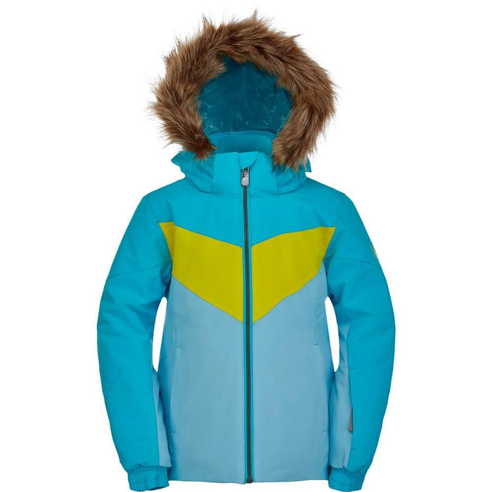 Spyder Kids Girls Lola Jacket (Toddler/Little Kids) Frost 7 Little Kid
