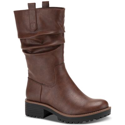 Sun + Stone Women's Nelliee Lug Sole Slouch Boots