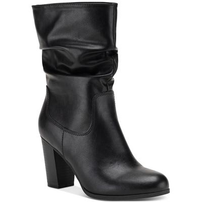 Style & Co Saraa Slouch Mid-Shaft Boots, Created for Macy's - Chocolate