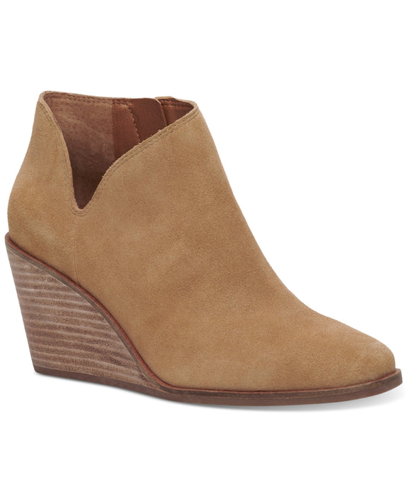 Lucky Brand Womens' Melendi Suede Booties Ankle Boots