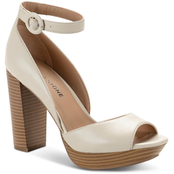 Sun + Stone Reeta Faux Leather Platform Sandals