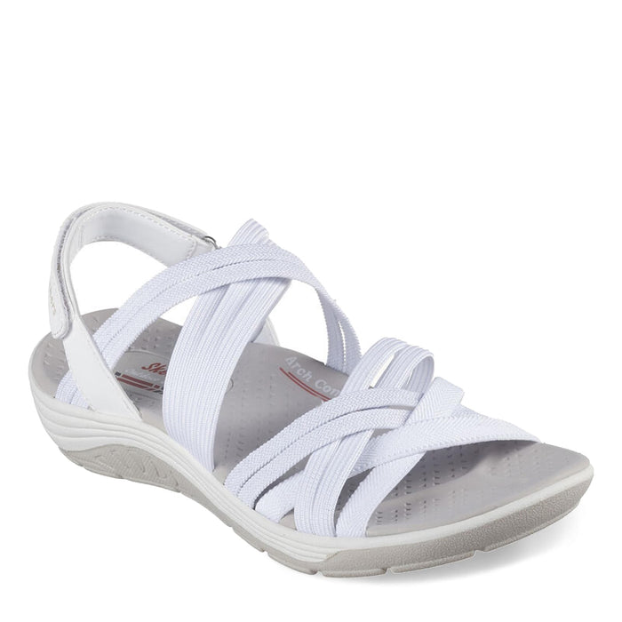 Womens Reggae Cup Womens' Sandals, White, 10