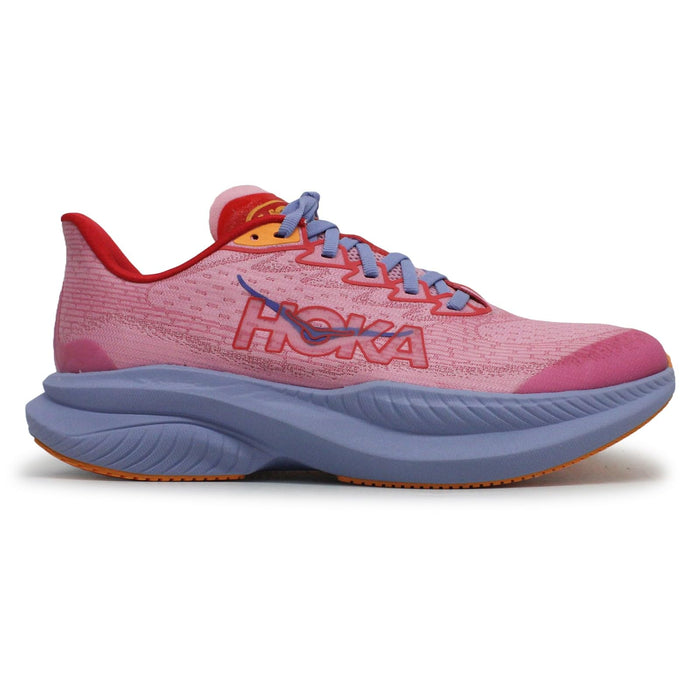Hoka, Unisex Mach 6 (Big Kid), Peony/Cerise, 4.5 Big Kid, M