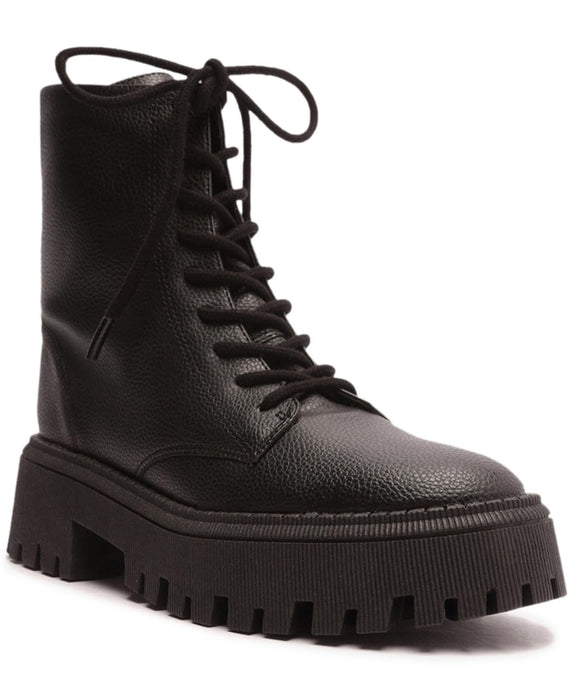 FALL 23 Women's Fall 23 Combat Boots, Black, 10