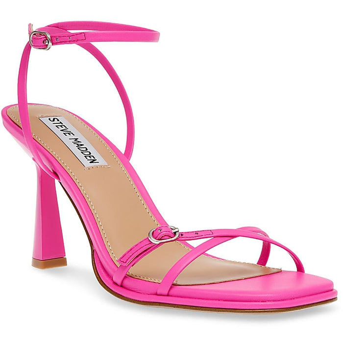 Steve Madden Womens' Zarya High Heeled Ankle Strap Sandals