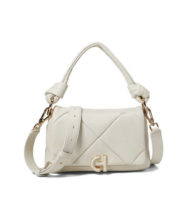 Cole Haan Quilted Puff Bag, Ivory, One Size