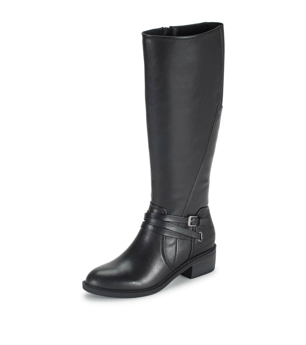 BareTraps Women's Stratford Tall Boots, Black, 8.5 M US