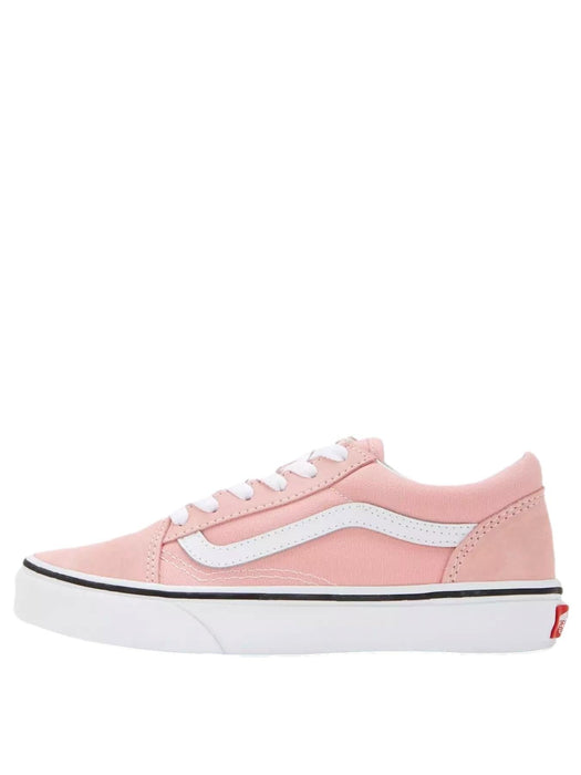 J Old Skool 9AL Powder Pink/True White Size 4